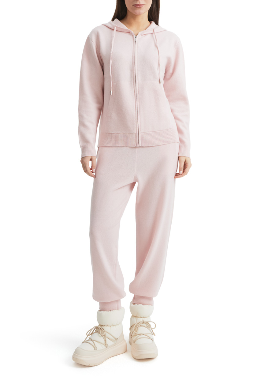 Худи на молнии 112505 РОЗОВЫЙ, фото 2